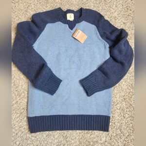 Lands End Boys Kids   ( 14-16) Cotton Wool Blend  Pullover Sweater  NWT $49